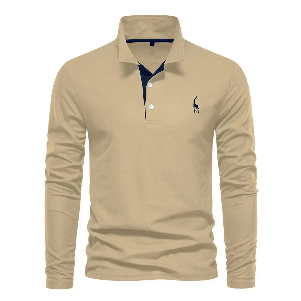 Gunvor™ | Men’s Long-Sleeve Polo Shirt