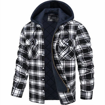 Tibor – Quilted Hoodie for Men