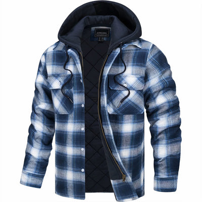 Tibor – Quilted Hoodie for Men