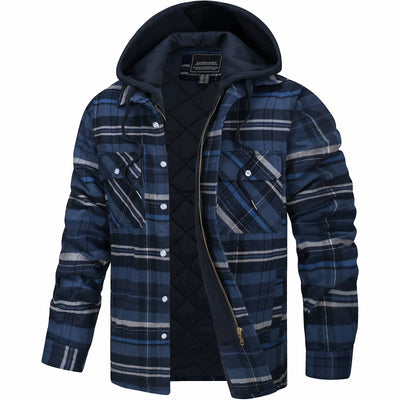 Tibor – Quilted Hoodie for Men