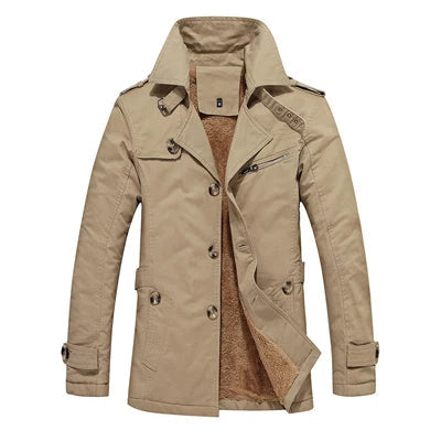 Karel – Elegant Padded Trench Coat